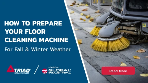 How to Prepare Your Floor Cleaning Machine for Fall & Winter Weather
