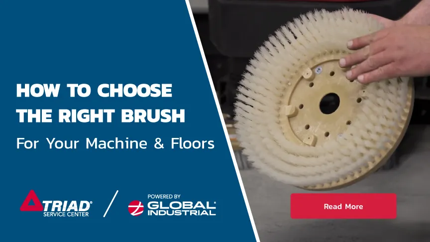 Floor Cleaning 101: How to Choose the Right Floor Scrubber Brush