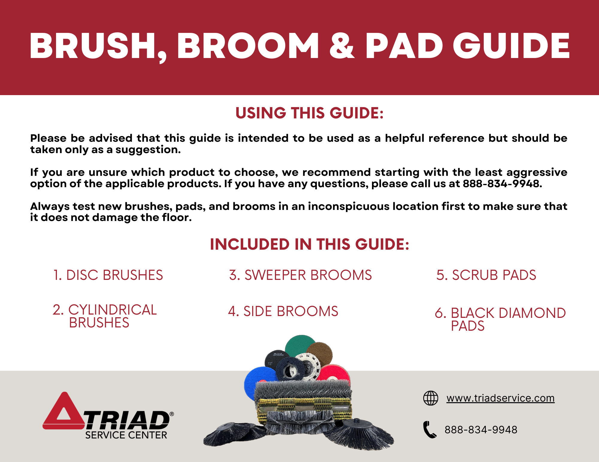 Brush Broom and Pad Buying Guide