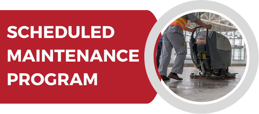 Scheduled Maintenance Program header