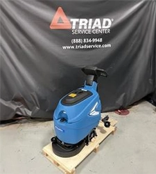 Global Industrial Corded 17in Walk-Behind Floor Scrubber