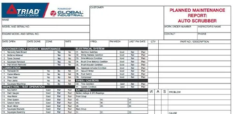 PM Checksheet